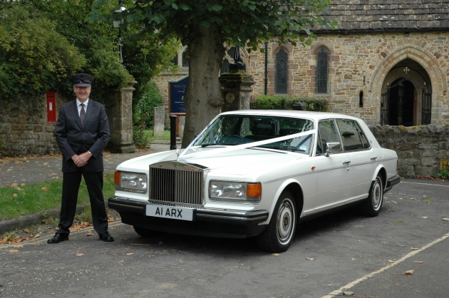 Rolls Royce / White Rolls Royce with Chauffeur
